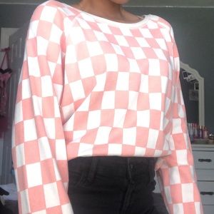 Checkerboard Sweatshirt